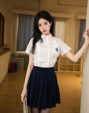 秀人网 No.10287 布丁wow 性感JK